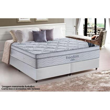 Imagem de Colchão Viúva Molas Visco Ensacadas SuperPocket Freedom OrtoPillow (128x188x32) - Ortobom