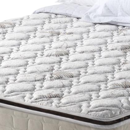 Imagem de Colchão Viúva Orleans Espuma D70/D28 Dupla Face Pillow Top 128x188x26cm