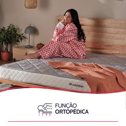 Colchão Viúva Ortopédico de Espuma D33 a Vácuo 128x188cm BF Colchões Imagem de Colchão Viúva Ortopédico de Espuma D33 a Vácuo 128x188cm BF Colchões