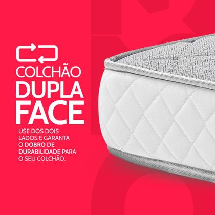 Colchão Viúva Ortopédico de Espuma D33 a Vácuo 128x188cm BF Colchões Imagem de Colchão Viúva Ortopédico de Espuma D33 a Vácuo 128x188cm BF Colchões
