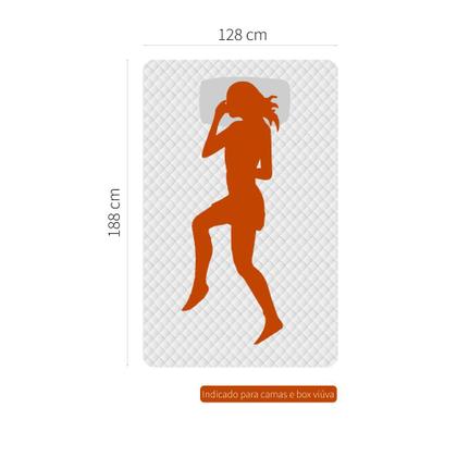 Imagem de Colchão Viúvo de Espuma D45 Iso (18x128x188) Marrom