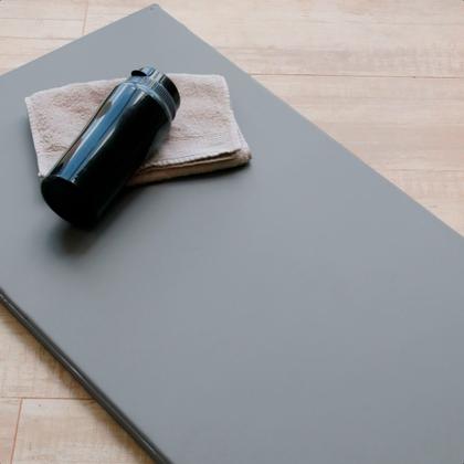 Imagem de Colchonete Academia Profissional Espuma Conforto Segurança Treino Ginástica Yoga Pilates Abdominal Alongamento Impermeável Portátil Resistente Lavável