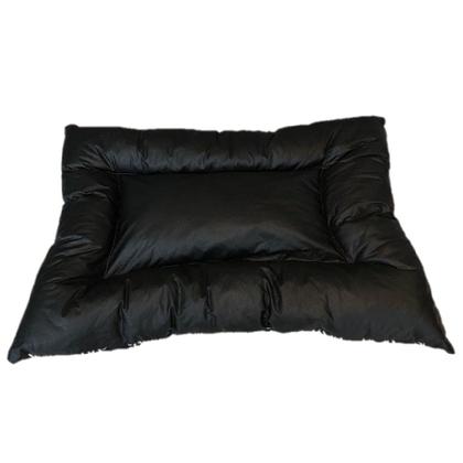 Imagem de Colchonete Cama Caminha Almofada Pet Impermeável Cães Preto
