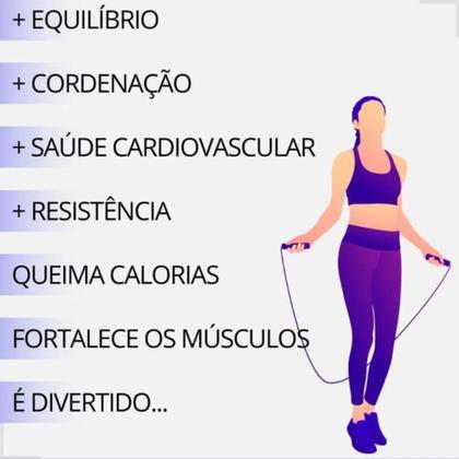 Imagem de Colchonete De Academia/Treino+Corda De Pular+Roda Abdominal