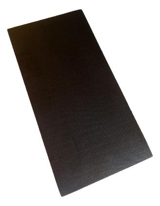 Imagem de Colchonete Eva Tapete Yoga Fit Exercícios 100x50x1cm10mm Preto