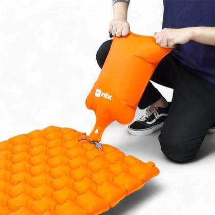 Imagem de Colchonete Inflável 192x60x5cm Nylon TPU Sleep Pack NTK