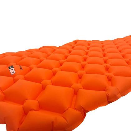 Imagem de Colchonete Inflável Portátil Orok Ultralight Laranja - Azteq