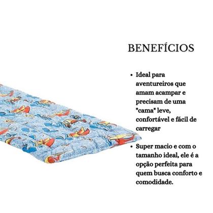 Imagem de Colchonete Mont Long Solteiro Estampado