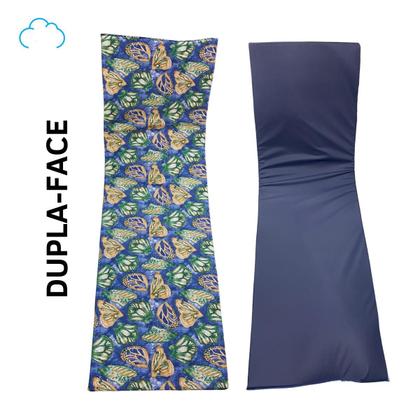 Imagem de Colchonete Para Espreguiçadeira Almofadado P/Piscina Conchas