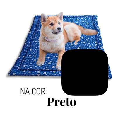 Imagem de Colchonete Pet P Cães E Gatos 60X40 100% Pvc - Preto