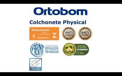 Imagem de Colchonete Physical Solteiro (78x188x08) - Ortobom