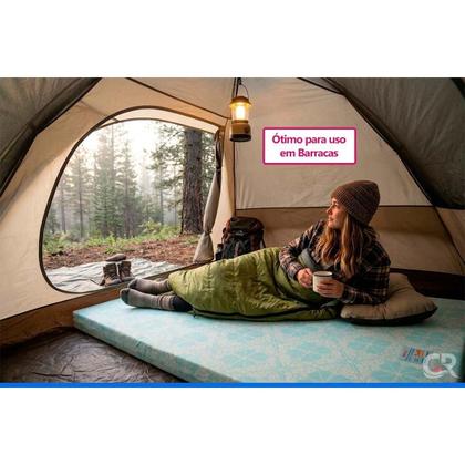 Imagem de Colchonete Solteiro D20 Physical Multiuso Viagem Camping (78x188x8) - Ortobom
