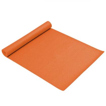 Imagem de Colchonete Tapete Yoga Ginastica Eva + Bloco de Apoio para Yoga em Eva Laranja Liveup 23 X 15 Cm  Liveup Sports 