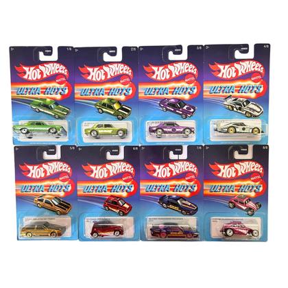 Coleção 8 Carrinhos Hot Wheels Ultra Hots 2024 Mattel HDG52