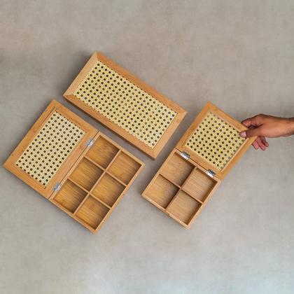 Imagem de Coleção Bambu - Porta Chá Palhinha