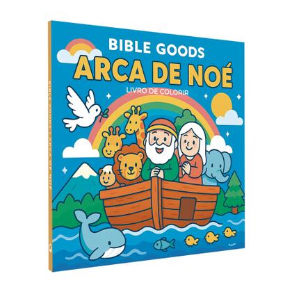 Imagem de Coleção Bible Goods Livro de Colorir Arca de Noé e Milagres de Jesus tipo Bobbie Goods
