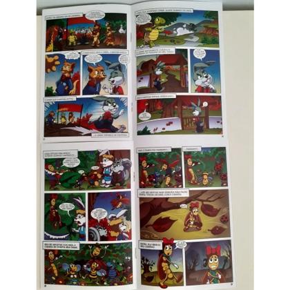 Imagem de Coleção  C/10 Livros Fabulas em Quadrinhos Gibi - BICHO ESPERTO