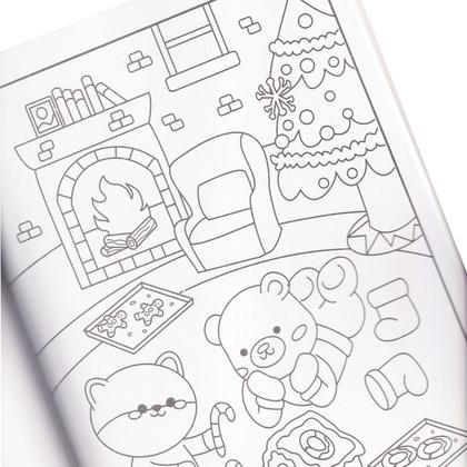 Imagem de Coleção Coloring Book for Adults Kit Com 8 Livros de Colorir Adulto Comfy Days Cozy 160 Desenhos