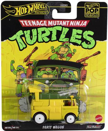 Imagem de Coleção com 5 Miniaturas Cultura Pop - Batman, Barbie, Forza e Turtles - Mix 5 2024 - 1/64 - Hot Wheels Premium