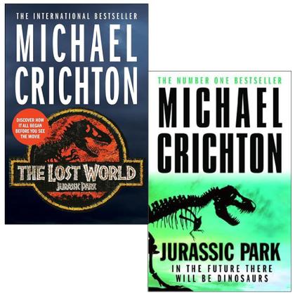 Imagem de Coleção de livros Arrow Michael Crichton Jurassic Park, O Mundo Perdido