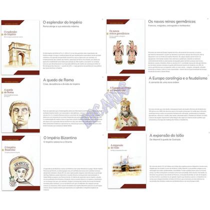 Imagem de Coleção de Livros Descobrir A História Kit Com 24 Volumes - Abril