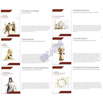 Imagem de Coleção de Livros Descobrir A História Kit Com 24 Volumes - Abril