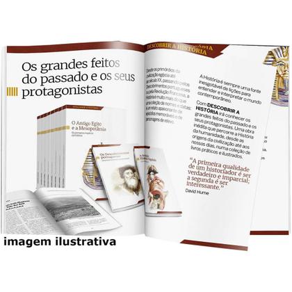 Imagem de Coleção de Livros Descobrir A História Kit Com 24 Volumes - Abril