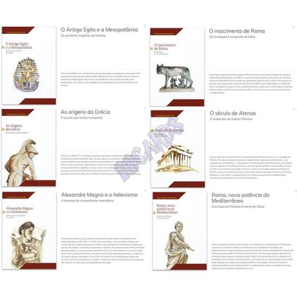 Imagem de Coleção de Livros Descobrir A História Kit Com 24 Volumes - Abril