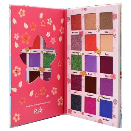 Imagem de Coleção de mangá Palette Rude Cosmetics First Love Diary