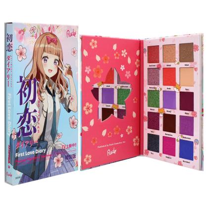 Imagem de Coleção de mangá Palette Rude Cosmetics First Love Diary