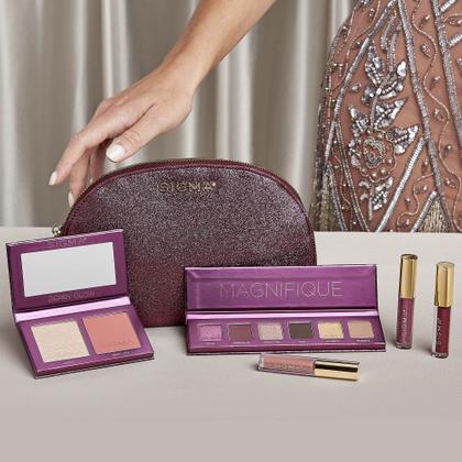 Imagem de Coleção de maquiagem Sigma Beauty Magnifique com bolsa e conjunto de lábios