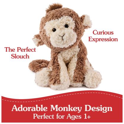 Imagem de Coleção de Pelúcia GUND Cozys - Macaco Marrom 25cm para Crianças a partir de 1 Ano