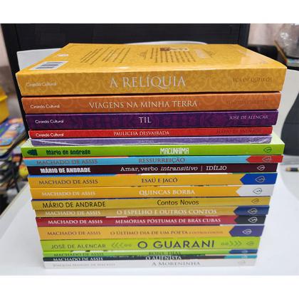 Imagem de Coleção Dos Melhores Livros Da Literatura Clássica Kit 18 Volumes + 3000 Páginas Texto Integral Com Complemento para Ene