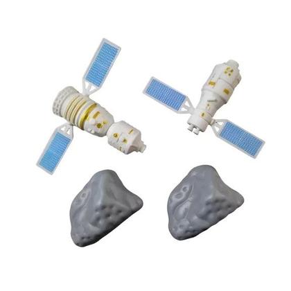 Imagem de Coleção Explorador Espacial Bonecos Astronautas Foguete Nave Meteoro