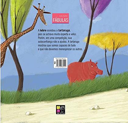 Imagem de Coleção Fábulas - A Lebre e a Tartaruga - Pé da Letra