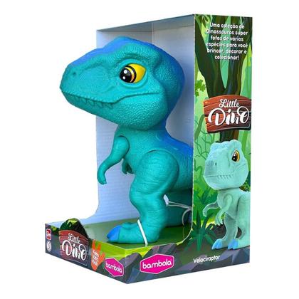 Imagem de Coleção Little Dinos  Boneco Velociraptor Baby Articulados em Vinil Macio!
