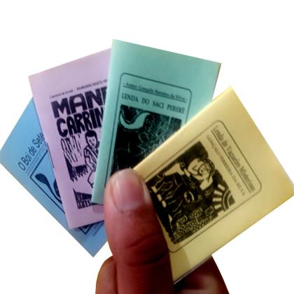 Imagem de Coleção Mini Folhetos de Cordel 80 und. Vol.1 ,2, 3 e 4.