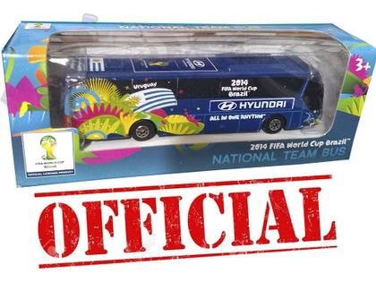 Imagem de Coleção Miniatura Ônibus Copa do Mundo 2014 Hyundai Team Bus