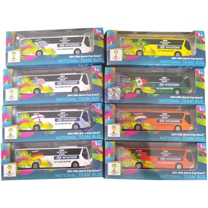 Imagem de Coleção Miniatura Ônibus Copa do Mundo 2014 Hyundai Team Bus