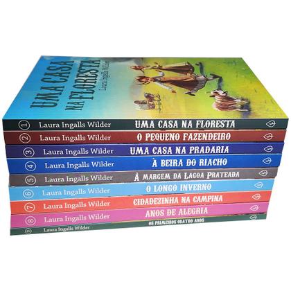 Imagem de Coleçao Os Pioneiros Americanos Little House Romance Vida Rural 9 Volumes 