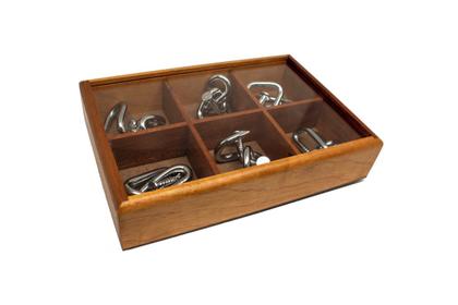 Imagem de Coleção Quebra Cabeça Jogo de Desafio Pregos - 6 unidades