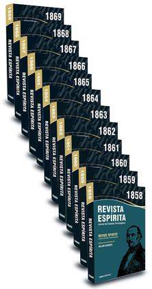 Imagem de Coleção Revista Espírita - 1858 a 1869 - 12 Volumes Completos