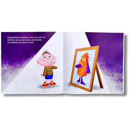 Imagem de Coleção Sentimentos e Emoções 5 Livros + Edi e o SuperPoder - Infantil e Didático