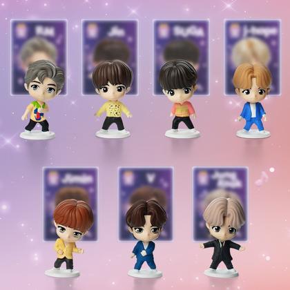 BTS Tiny Tan RM & SUGA フィギュアセット USマクドナルド Coleção TinyTAN BTS 7 Bonecos - McDonalds - McDonald's - Funko