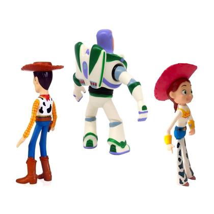 Imagem de Coleção Toy Story Woody Buzz E Jessie Vinil 17cm Original