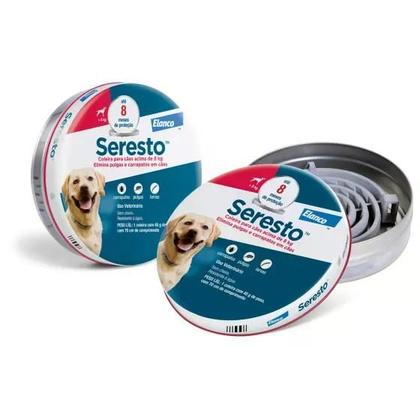 Imagem de Coleira Antipulgas e Carrapatos Bayer Seresto Cães Acima 8kg