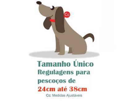 Imagem de Coleira Cachorro Pequeno Little Collar Amorosso Vermelho