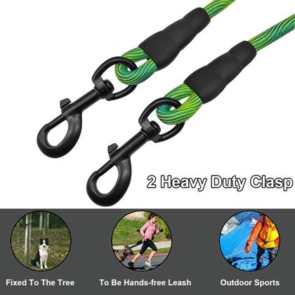Imagem de Coleira Dog Tie-Out Long Tether Rope BTINESFUL 3,7 m para cães
