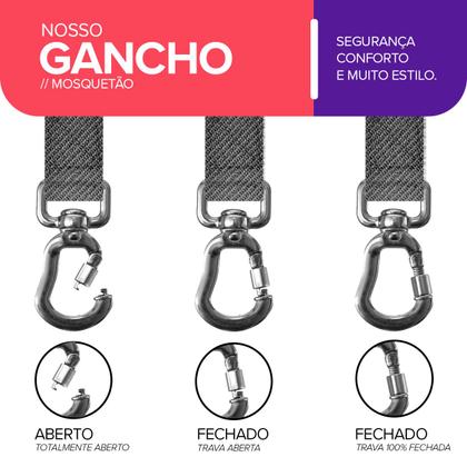Imagem de Coleira Guia 2 Metros para Cachorro Cães Longa Adestramento Unificada Várias estampas Basic Pet