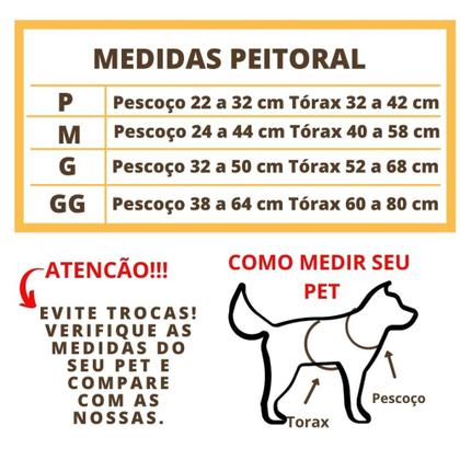 Imagem de Coleira para cachorro com guia resistente modelo H  peitoral